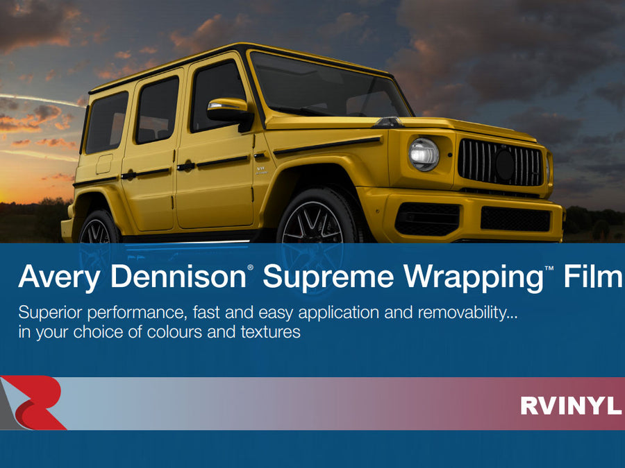 Avery SW 900 Satin Safari Gold Wrapped Mercedes G-Class