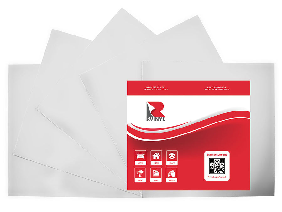 Avery UC900 White Translucent Craft Vinyl Sheet Pack