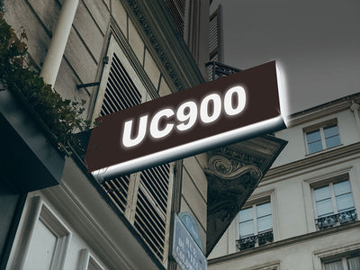 Avery UC900 Pantone 412 C Translucent Vinyl Sign