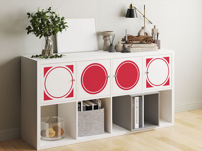 Avery UC900 Pantone 186 C Translucent DIY Furniture Stickers
