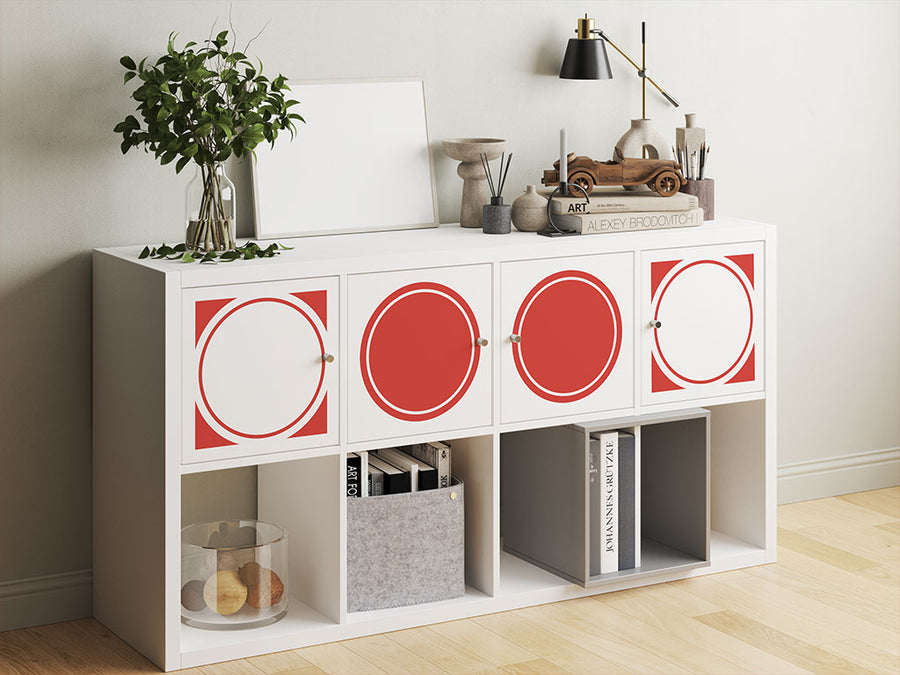 Avery UC900 Pantone 485 C Translucent DIY Furniture Stickers