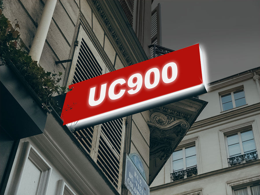 Avery UC900 Light Tomato Red Translucent Vinyl Sign