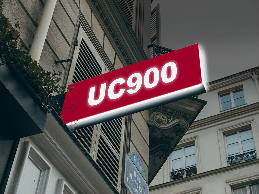 Avery UC900 Pantone 200 C Translucent Vinyl Sign