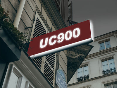 Avery UC900 Pantone 188 C Translucent Vinyl Sign