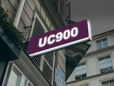Avery UC900 Pantone 2622 C Translucent Vinyl Sign