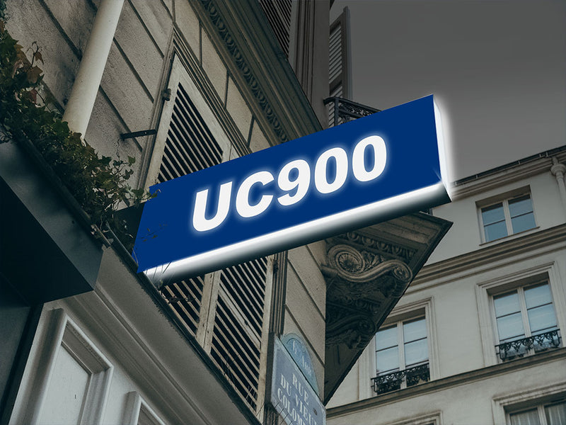 Avery UC900 Cobalt Blue Translucent Vinyl Sign