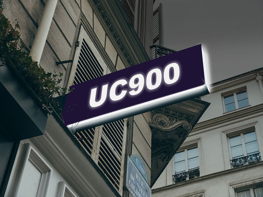 Avery UC900 Twilight Blue Translucent Vinyl Sign