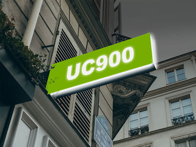Avery UC900 Pantone 375 C Translucent Vinyl Sign