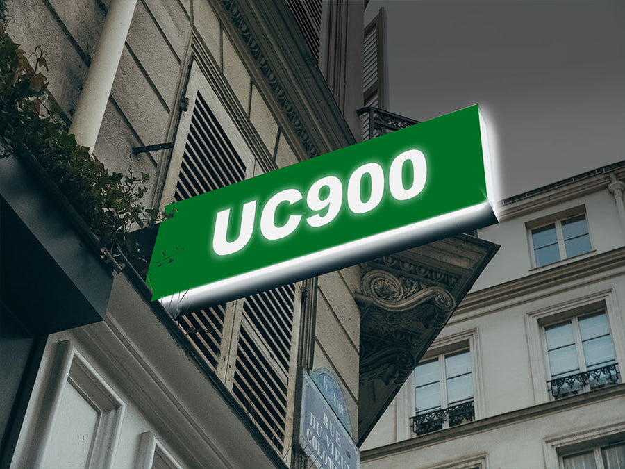 Avery UC900 Pantone 355 C Translucent Vinyl Sign