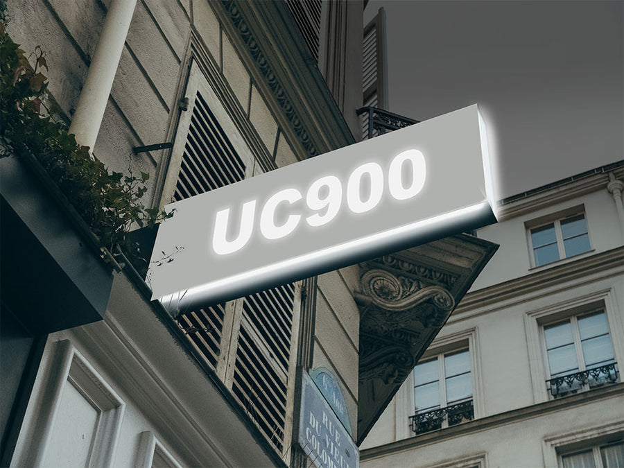 Avery UC900 Pantone 427 C Translucent Vinyl Sign