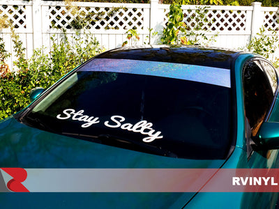 Avery™ SF100 Metalized Series - Custom DIY Confetti Visor Strip