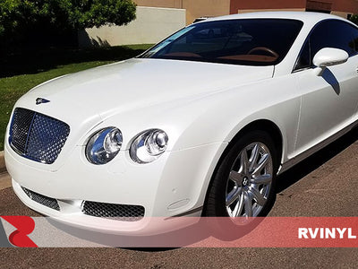 Avery Dennison SW900 Gloss Pearl White Bentley Vinyl Wrap