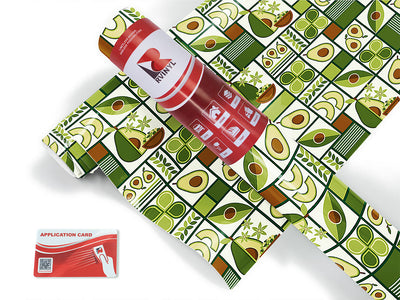 avocado toast mosaic Craft Vinyl Roll