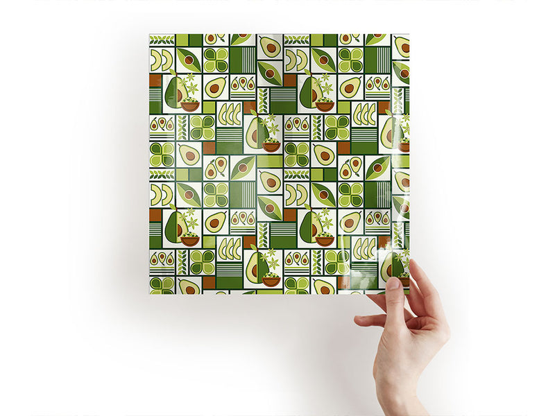 avocado toast mosaic Craft Sheets