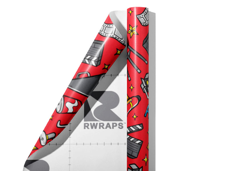 Award Season Movie Wrap Film Sheets~Rwraps Series 914 Award Season Movie Scrolled Sheet~3