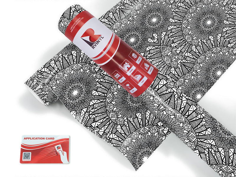aztek sun mandala Craft Vinyl Roll