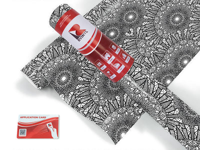 aztek sun mandala Craft Vinyl Roll