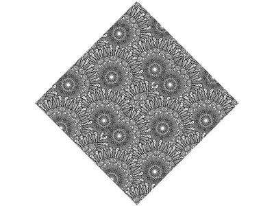 Aztek Sun Mandala Vinyl Wrap Pattern