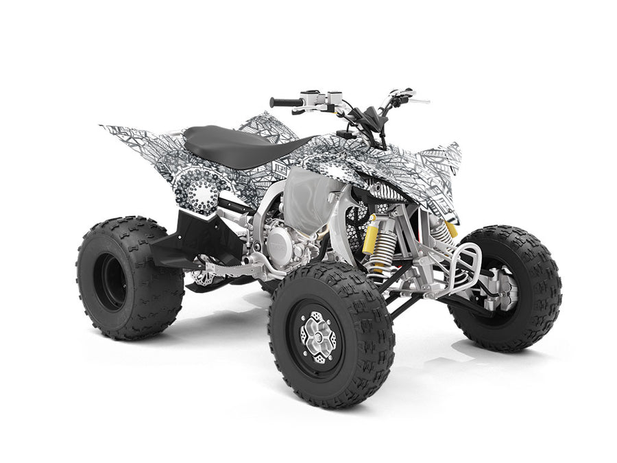 Aztek Sun Mandala ATV Wrapping Vinyl