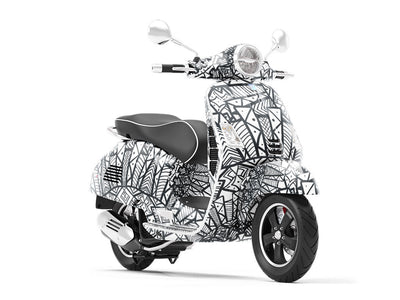 Aztek Sun Mandala Vespa Scooter Wrap Film