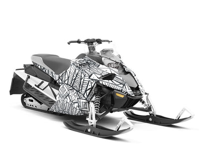 Aztek Sun Mandala Custom Wrapped Snowmobile