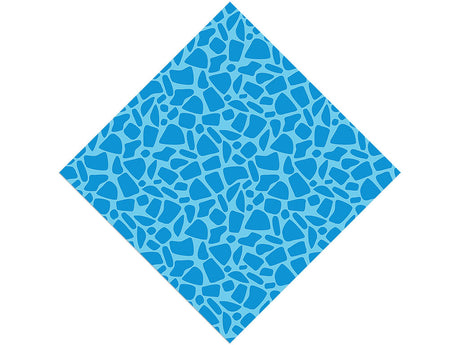 Azure  Cobblestone Vinyl Wrap Pattern