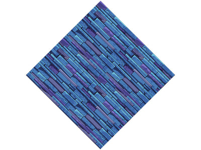 Azure  Brick Vinyl Wrap Pattern