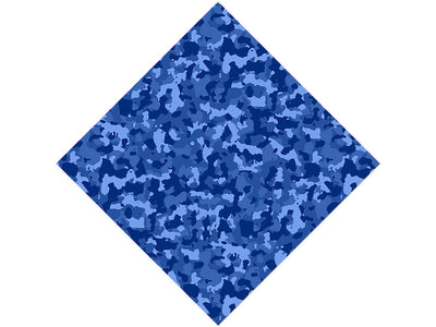 Azure Flecktarn Camouflage Vinyl Wrap Pattern