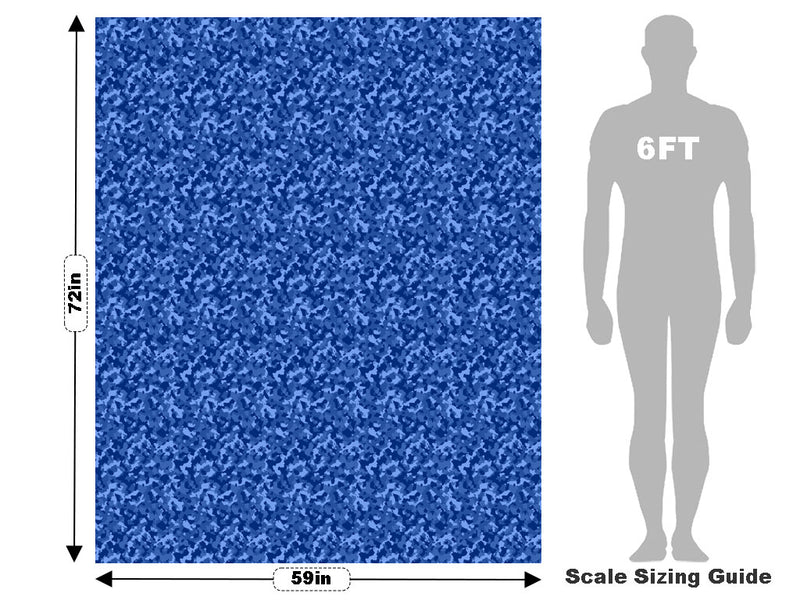 Azure Flecktarn Camouflage Vehicle Wrap Scale~Rwraps Series 914 Azure Flecktarn Camouflage Measurements~2