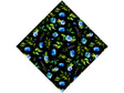 Azure Rose Floral Vinyl Wrap Pattern