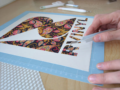 babushka babushka paisley Easy Weed Craft Vinyl