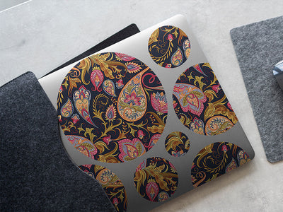 babushka babushka paisley DIY Laptop Stickers