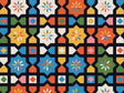 Babushka Rose Mosaic Vinyl Wrap Pattern~Rwraps Series 914 Digitally Printed Vinyl Wrap~0