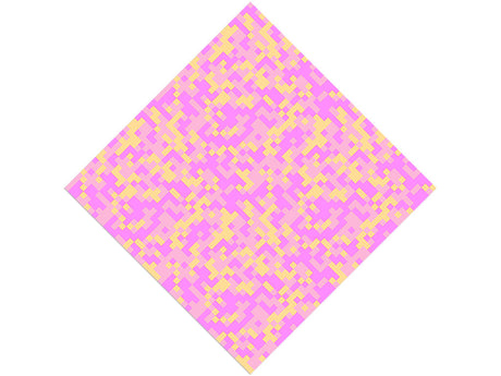 Baby Blanket Pixel Vinyl Wrap Pattern