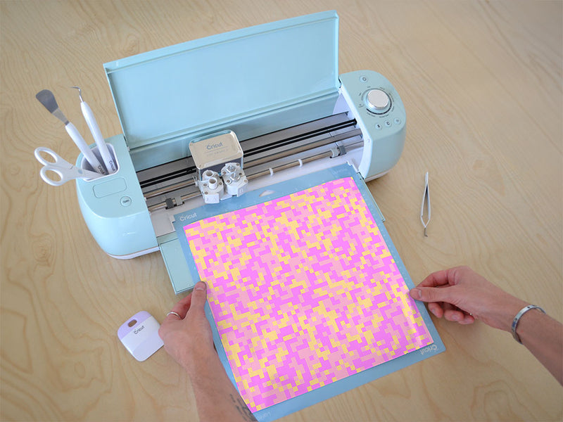 baby blanket pixel Cricut Compatible Vinyl