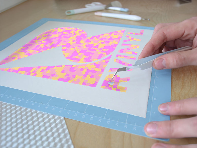 baby blanket pixel Easy Weed Craft Vinyl