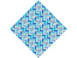 Baby Blue Brick Vinyl Wrap Pattern