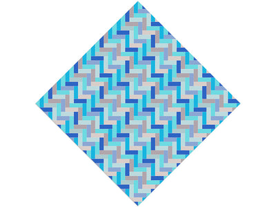 Baby Blue Brick Vinyl Wrap Pattern