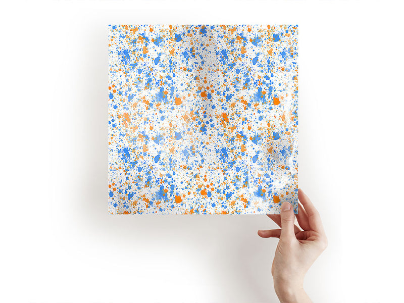 baby blues paint splatter Craft Sheets