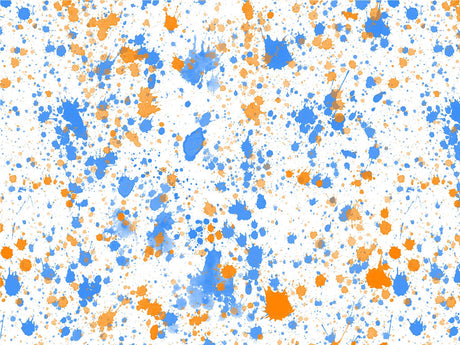 Baby Blues Paint Splatter Vinyl Wrap Pattern~Rwraps Series 914 Digitally Printed Vinyl Wrap~0