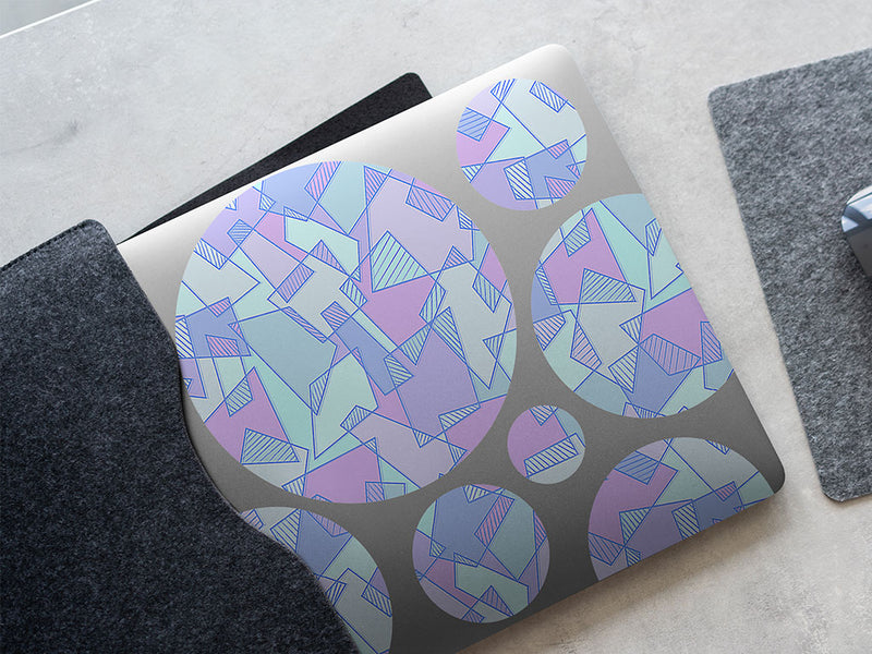 baby breath mosaic DIY Laptop Stickers