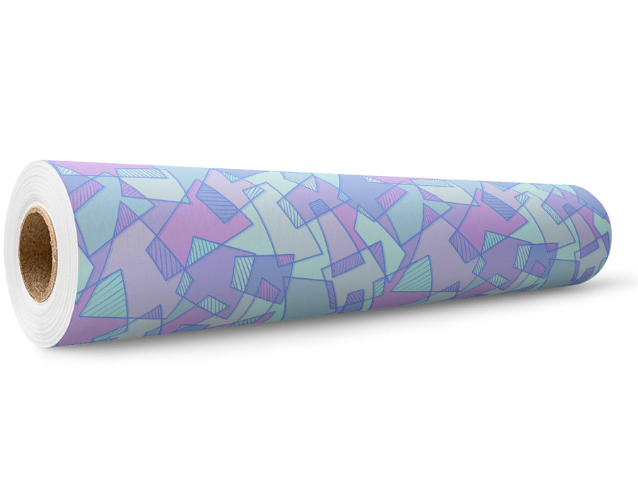 Baby Breath Mosaic Wrap Film Wholesale Roll~Rwraps Series 914 Digitally Printed Vinyl Roll~5