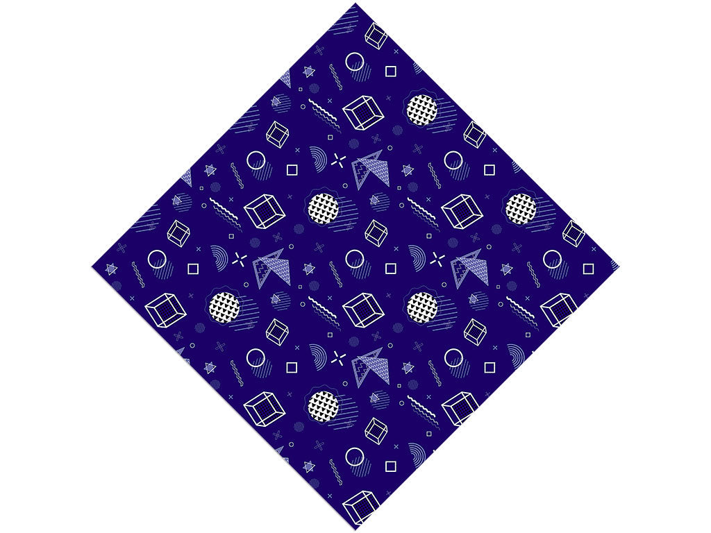 Rcraft™ Wormy Dreams Blue Abstract Craft Vinyl | Abstract Craft