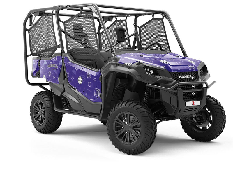 Back Again Abstract Utility Vehicle Vinyl Wrap