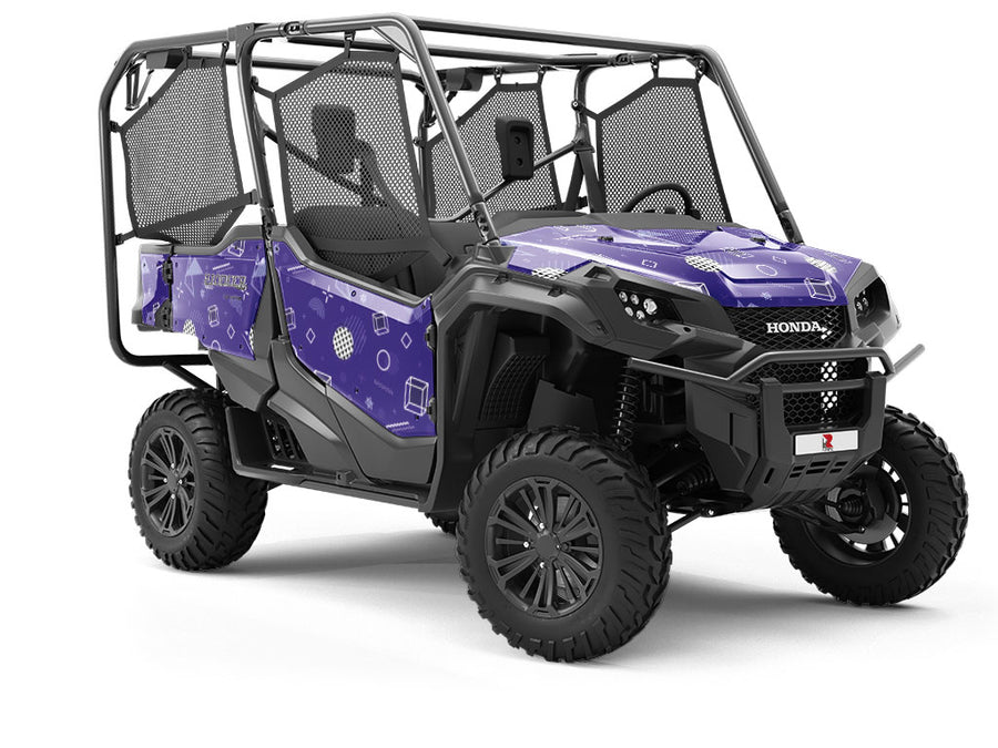 Back Again Abstract Utility Vehicle Vinyl Wrap