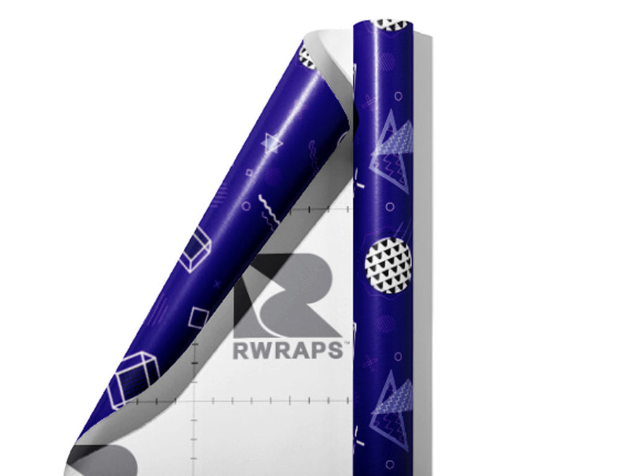 Back Again Abstract Wrap Film Sheets~Rwraps Series 914 Back Again Abstract Scrolled Sheet~3