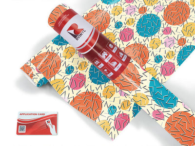 background noise abstract geometric Craft Vinyl Roll