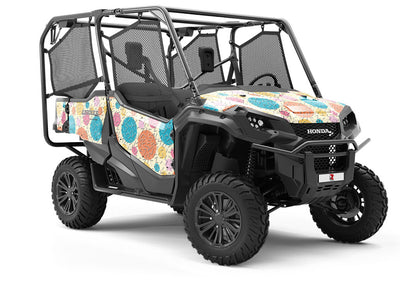Background Noise Abstract Utility Vehicle Vinyl Wrap