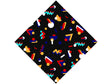 Background Retro Abstract Vinyl Wrap Pattern