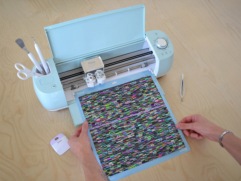 Backup Needed Technology Vinyl Film Pattern Size 12 inch Scale~Rwraps Backup Needed Technology Sizing Chart~3